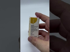 直角薬剤ボトル ラベル 輝く水底 強い粘着剤