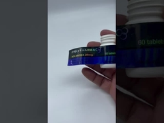 光沢のある表面 オーラル オーダーメイド 薬剤ボトル ラベル 産業用 化学耐性