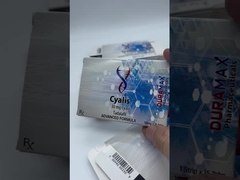 パーソナライズド Superdrol 10 プラスチック レシピ錠 ボトル ラベル 包装のための防水