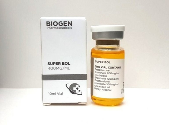 Superbol 400 Biogen Pharmaceuticals バイアル ラベルとボックス