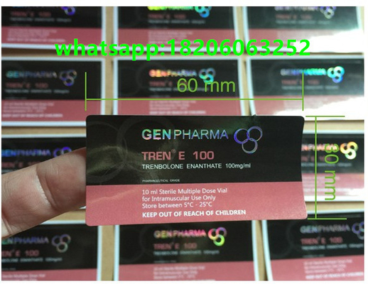 Gen Pharma バイアル ストロング 10ml ホログラム バイアル ラベル マスト P