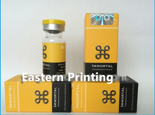 私用光沢のあるOEMのガラスびんは薬剤包装を印刷することを分類する