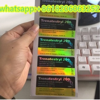 ホログラム レーザー効果 テストス 250 注射ステロイド 10ml 錠剤 ラベル