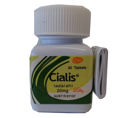 CIALI 薬局用薬剤のパッケージの瓶のラベル 箱付き錠剤