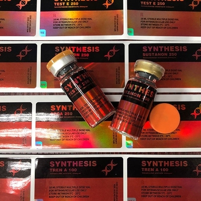 合成 薬剤 ホログラム 10ml 薬剤 錠剤 ラベル 鮮やかな仕上げ 自己貼りラベル