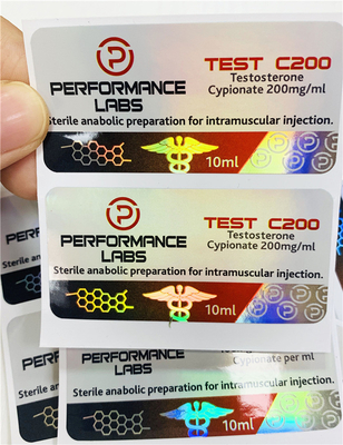 DHB 10ml フラックのラベル 10ml ボトルのためのステッカーラベル