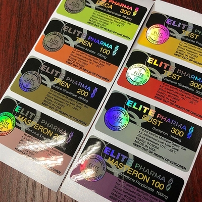 貼り付け 10ml 錠剤 ラベル カスタム ラベル ステッカー インジェクション用 錠剤のパッケージ