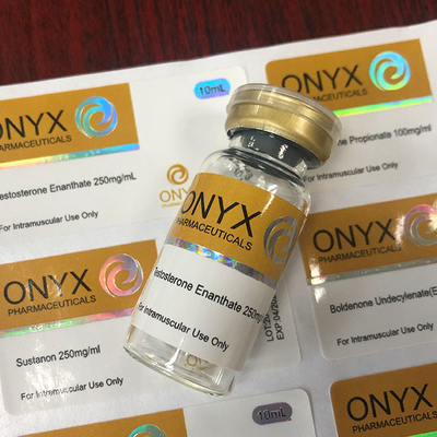 NANO LAB PHARMA 小さなボトルラベル 10ml グラスフラックのラベルを印刷 ガラスフラックのラベル オーダーメイドデザイン