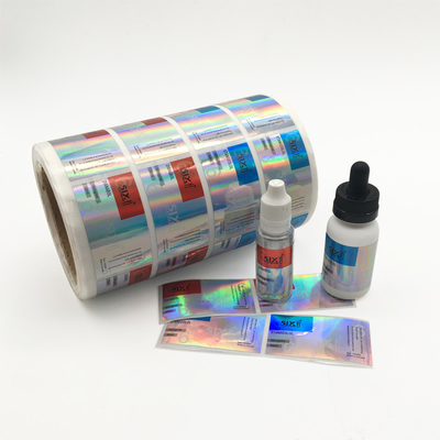 強い粘着性 10ml 薬局用 ガラス 薬局用 PET レーザー フィルム