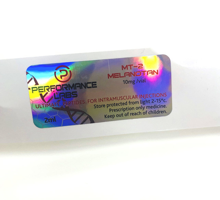 Cyp 250mg アレッシブ スクリップステッカー ホログラフィック カスタムプリントラベル 10ml 方便器のラベル