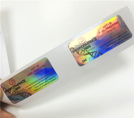Cyp 250mg アレッシブ スクリップステッカー ホログラフィック カスタムプリントラベル 10ml 方便器のラベル