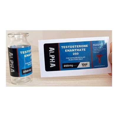 デカ 250mg 薬剤 薬剤 注射 ガラス 瓶 25x60mm レーザー ホログラム素材