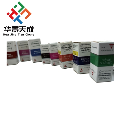 300g 紙包装 薬剤 ガラスのボトル ボックス ボディビルディング 印刷 10ml ラベル ボックス