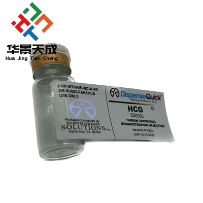 PVC 2ml ペプチド ボトル セマグルーチド ラベル Bpc 157 粘着剤 防水