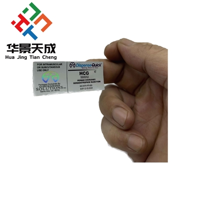 PVC 2ml ペプチド ボトル セマグルーチド ラベル Bpc 157 粘着剤 防水