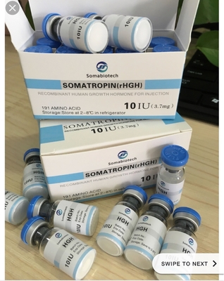 円形のPET プラスチック 2ml ステリル 注射ペプチド ボトル ラベル 輝く仕上げ 環境に優しい