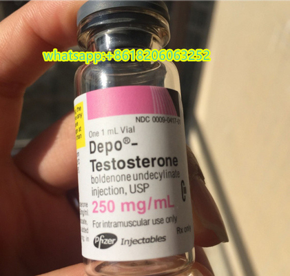 強い粘着性ビニール 10ml フローラ ラベル トライトレンのために 150mg 医薬品 10ml ガラス