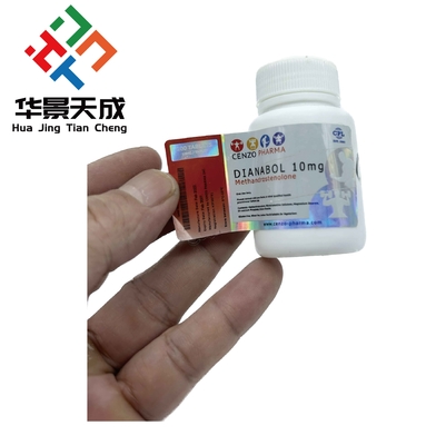 メタンドロステンドロン 10mg 100タブレット ホログラム オーダーメイド錠剤 ボトルラベル