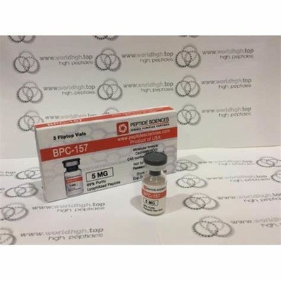 Bpc 157 5mg ペプチド 自粘性 2ml 錠剤 ラベル ラベル 耐水性
