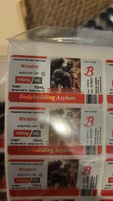 L-カルニチン 500mg/ml 30ml バイアルラベル カスタマイズロゴとデザイン