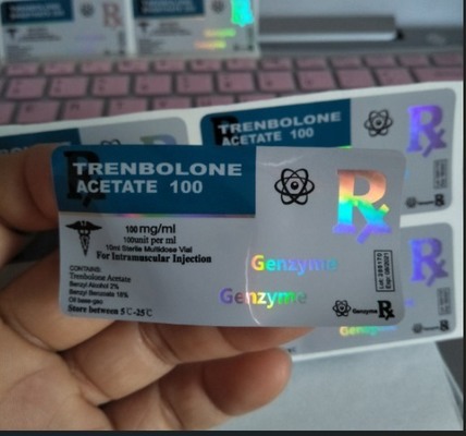 オーダーメイド ロゴとブランド 10ml フラックのラベルと箱