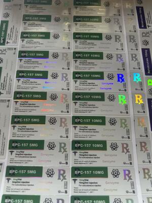 レタトゥルチド 30mg 2ml 注射用薬剤の注射用ボトルラベル