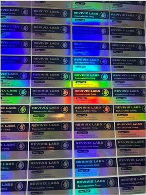 レタトゥルチド 10mg オーダーメイド ロゴとデザイン 3ml 方便器のラベル