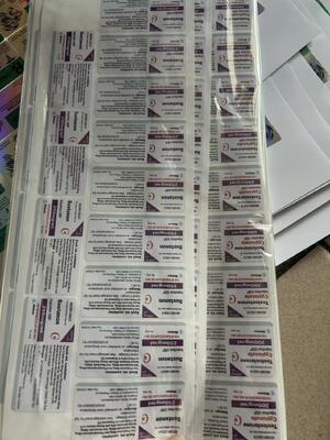 Sus 250 注射 ステロイドバイアル ボトル用カスタムラベル