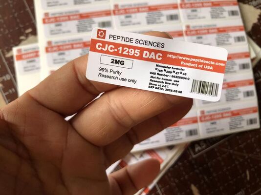 Reta trutide 30mg 2ml Vial Labels with waterproof PVC 