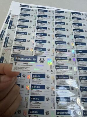 セマグルチド 5MG 2ml 3ml ガラスの薬瓶 ラベル