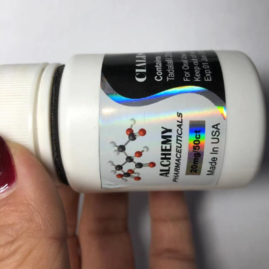 ビグラ 100mg カスタマイズされたデザインのプラスチックボトルラベル