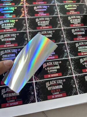 L-グルタミン酸 5000mg 30カプセル プラスチックボトルラベル