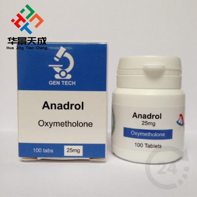 Anadrol 経口 Trablets プラスチック ボトルのラベルと箱 50mg