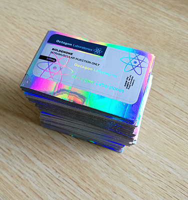 デジタル印刷 薬剤小瓶 薬剤小瓶 ラベル 正方形 10ml