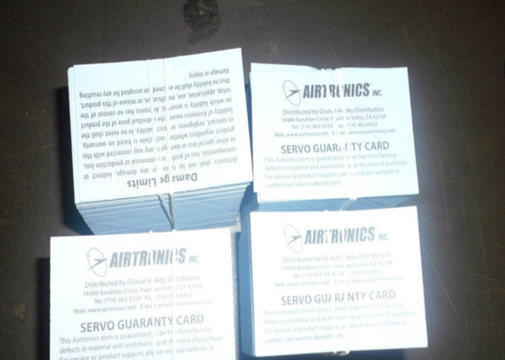 Pharma箱のために折る両面パッケージ挿入物の印刷紙のリーフレット