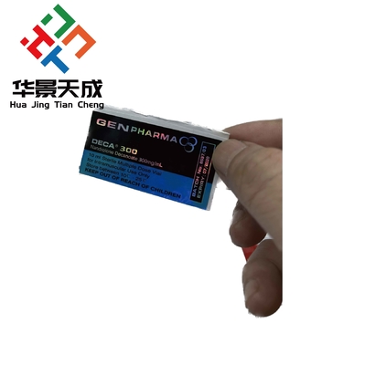 薬剤製品の識別とブランド付けのための白いプラスチック10mlフライアルラベル