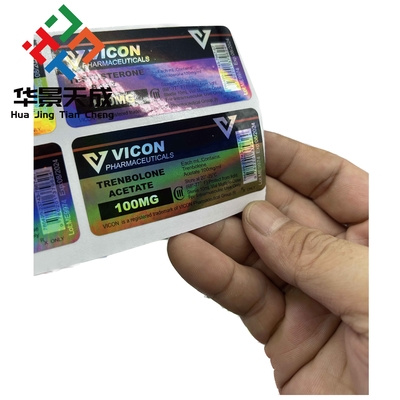 精密なラベル付けソリューションのための赤と緑のカスタムビオルラベル