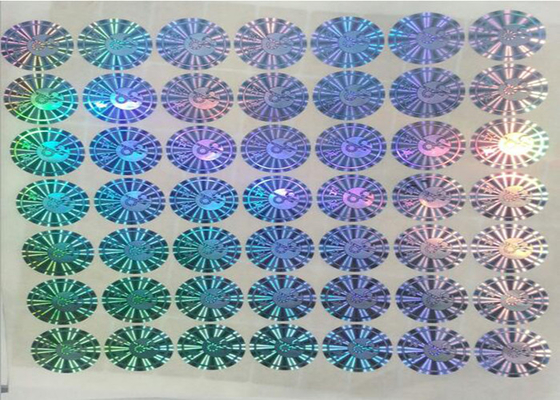 ペット保証反擬似ラベルのステッカーのロゴの多重チャンネルのホログラム コード印刷