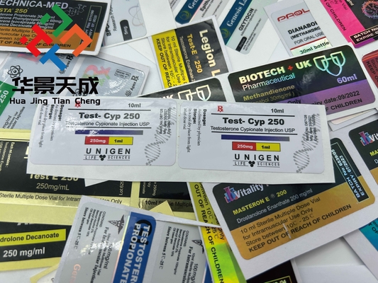 注射用オイル ガラスのボトル ラベル 10ml ボトル ラベル