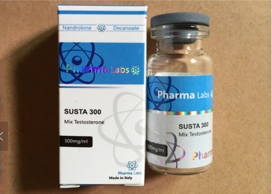 同化薬の小瓶 10ml の小瓶のラベルおよび箱の光沢のある CMYK カラー印刷