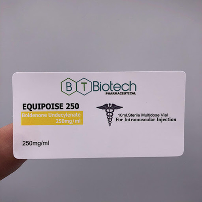 バイオテック ブランド 強い粘着性 ビニール 10ml 男性用保健品用 薬局ラベル