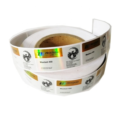 薬局用ペプチド注射用のステッカー 金製紙印刷のボトル