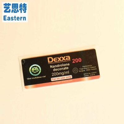 デカ 250mg 薬剤 薬剤 注射 ガラス 瓶 25x60mm レーザー ホログラム素材