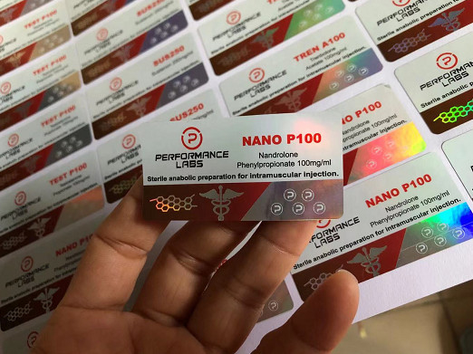 NANO P 強い粘着性ビニール 10ml 薬剤ラベルを印刷する