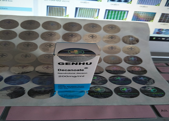 シルバーシール ホログラムラベル 10ml 瓶または箱