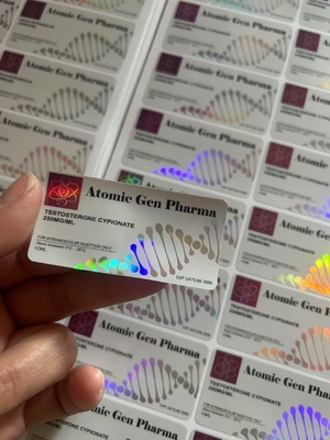 ステロイド製品試験用のカスタマイズされた接着剤注射オイルラベル