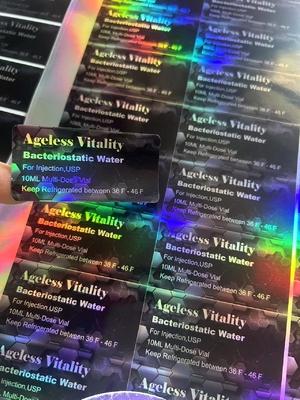 10ml バクテリア静止水 エッセンシャルオイル ラベル