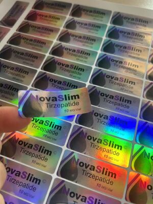 ティゼパチド 10mg 錠剤 ペプチド 梱包用のステッカー付き