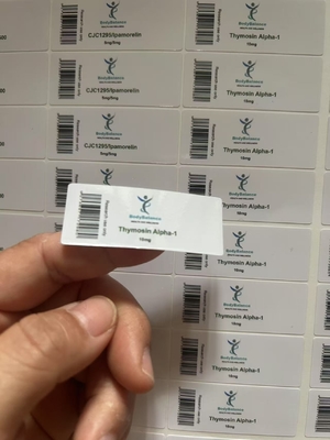 2ml ペプチド セルフ アレッシブ ボトル ラベル