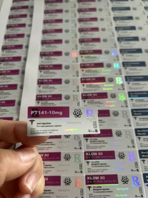 PT141 10MG 小型錠剤 ラベル